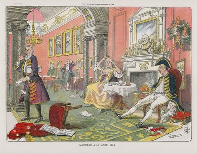 Marriage a la Mode, 1904 by English School