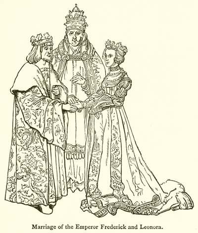 Marriage of the Emperor Frederick and Leonora by English School