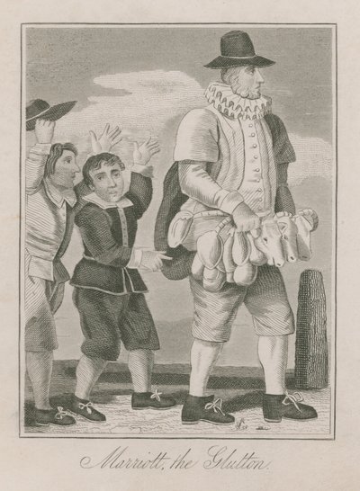Marriott the Glutton by English School