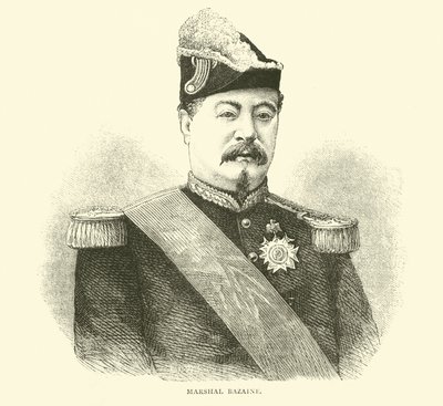 Marshal Bazaine, September 1870 by English School