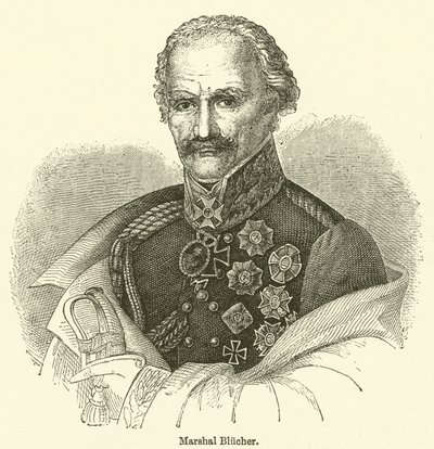 Marshal Blucher by English School