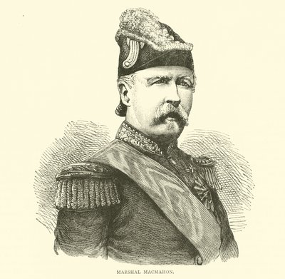 Marshal Macmahon, August 1870 by English School