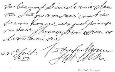 Marshal Turenne by English School