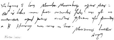 Martin Luther by English School