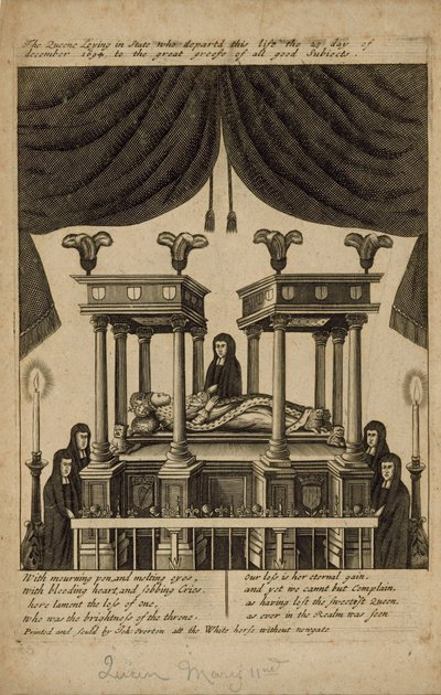 Mary II of England by English School