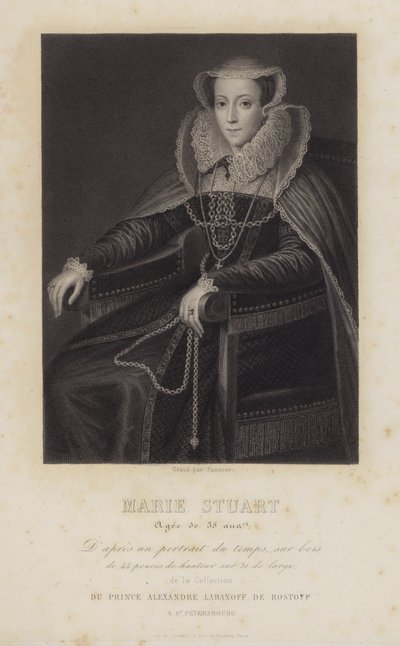 Mary Stuart, Queen of Scots, aged 38 by English School