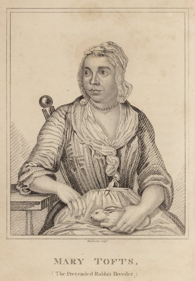 Mary Tofts, The Pretended Rabbit Breeder by English School