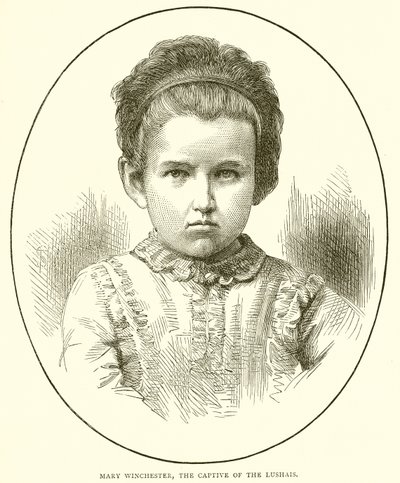 Mary Winchester, the Captive of the Lushais by English School