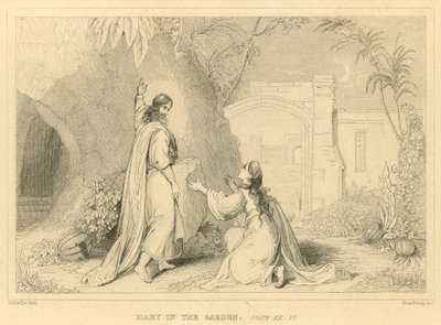 Mary in the Garden, John XX by English School