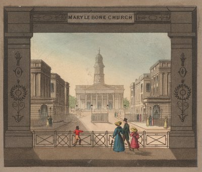 Marylebone Church by English School