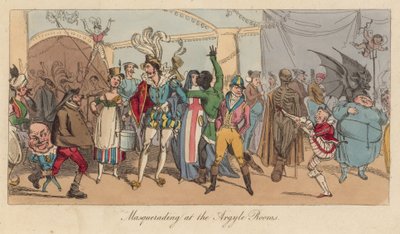 Masquerading at the Argyle Rooms by English School