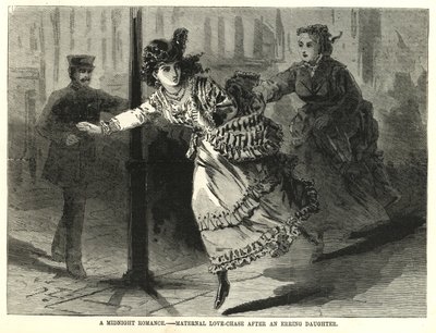Maternal Love-Chase After an Erring Daughter by English School