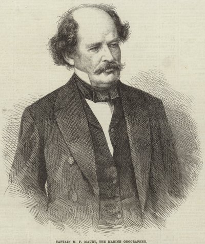 Matthew Fontaine Maury by English School