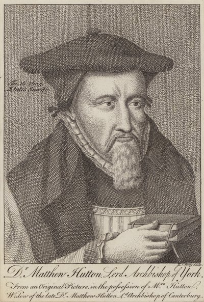 Matthew Hutton, Archbishop of York by English School