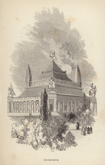 Mausoleum at Halicarnassus by English School