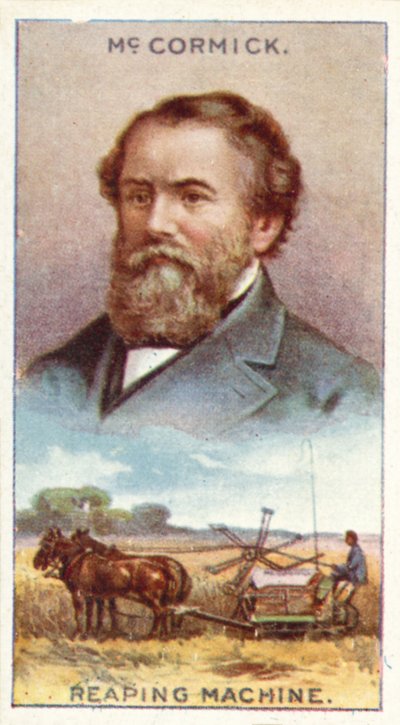 McCormick, Reaping Machine by English School