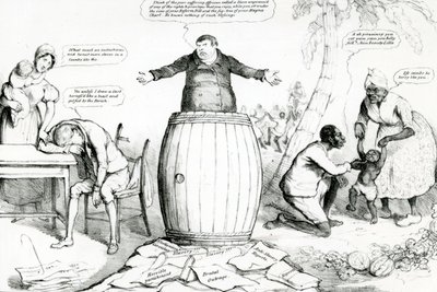 McLeans Monthly Sheet of Caricatures, or the Looking Glass by English School