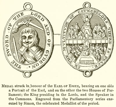 Medal Struck in Honour of the Earl of Essex by English School