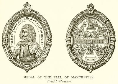 Medal of the Earl of Manchester by English School