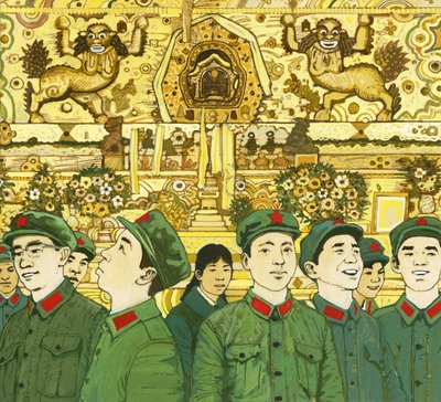 Members of the Chinese Red Army by English School