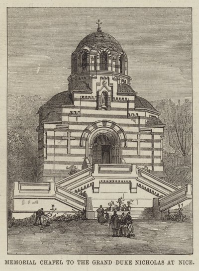 Memorial Chapel to the Grand Duke Nicholas at Nice by English School