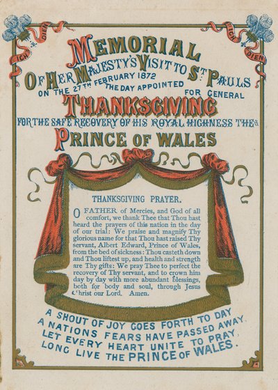 Memorial of Her Majesty