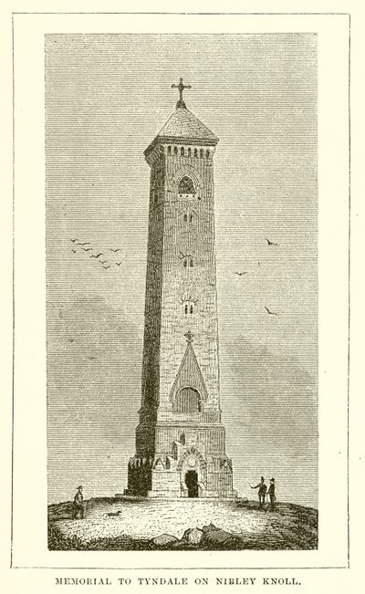 Memorial to Tyndale on Nibley Knoll by English School