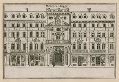 Mercers Chapel, Cheapside, London by English School