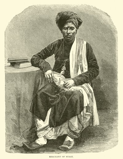 Merchant of Surat by English School