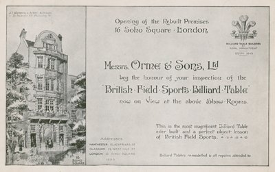 Messrs Orme & Sons by English School