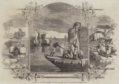 Methods of Conveying Cotton in India to the Ports of Shipment by English School