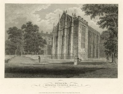 Middle Temple Hall by English School