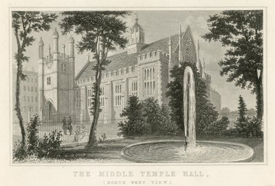 Middle Temple Hall by English School