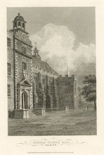 Middle Temple Hall by English School