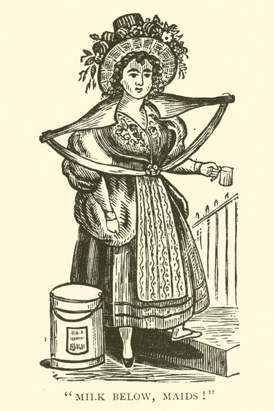 Milkmaid by English School