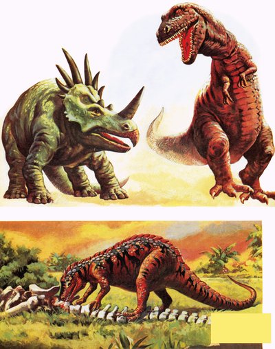 Millions of Years Ago: Monsters Too Large to Survive by English School