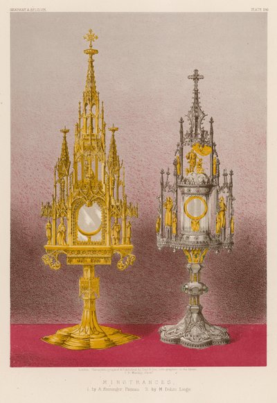 Minstrances by English School