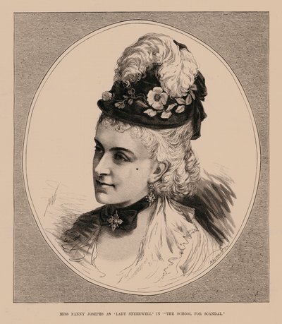 Miss Fanny Josephs as 