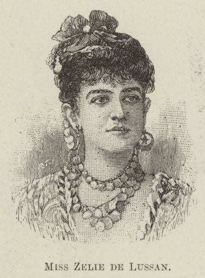 Miss Zelie de Lussan by English School