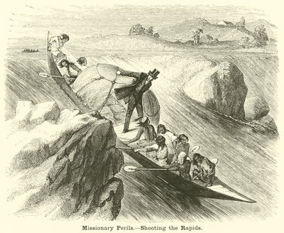 Missionary Perils, Shooting the Rapids by English School