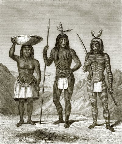 Mohave Indians by English School