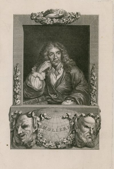 Moliere (Jean-Baptiste Poquelin) by English School