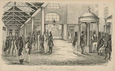 Monday Afternoon at Tattersalls by English School