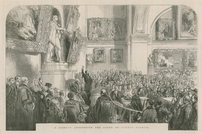 Monsieur Kossuth addressing the Court of Common Council by English School