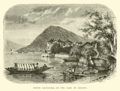 Monte Salvatore, on the Lake of Lugano by English School