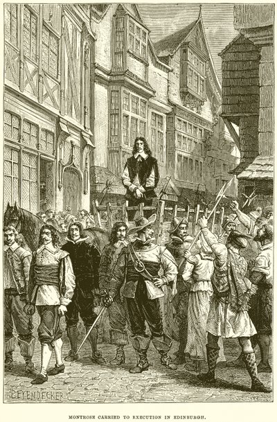 Montrose Carried to Execution in Edinburgh by English School