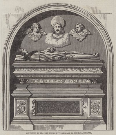 Monument to Dr John Yonge, by Torrigiani, in the Rolls Chapel by English School