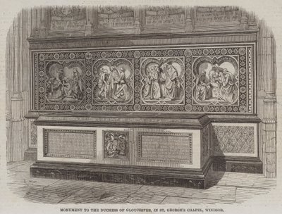 Monument to the Duchess of Gloucester, in St George