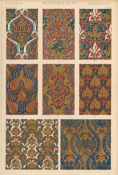 Moresque by English School