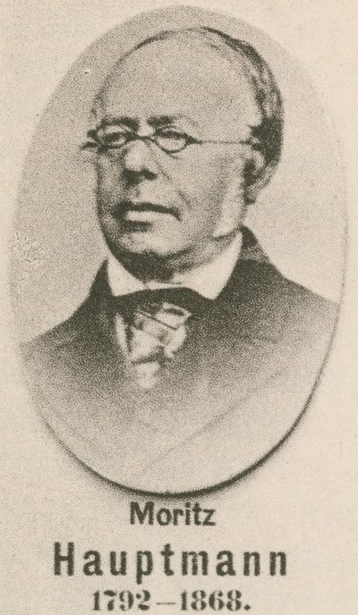 Moritz Hauptmann by English School